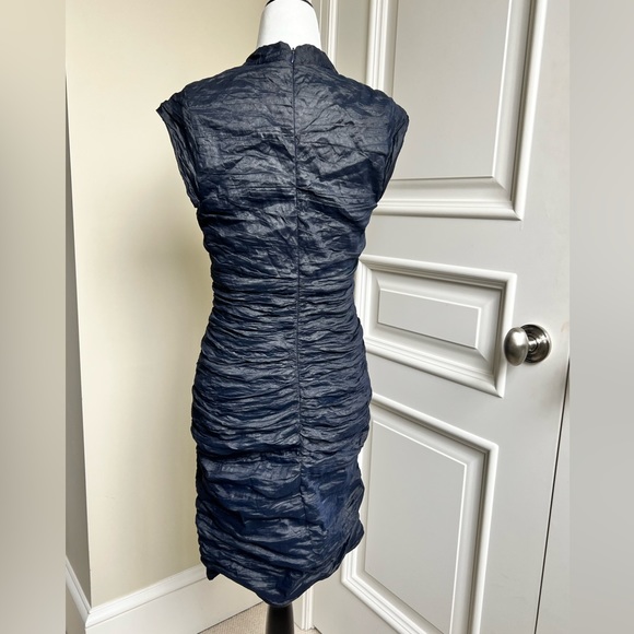 Nicole Miller crinkle stretch cocktail dress BIG PRICE DROP! - Picture 5 of 7